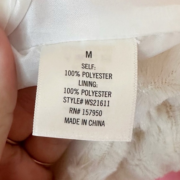 Francesca's Harper Heritage Faux Fur Jacket Medium - Picture 7 of 8